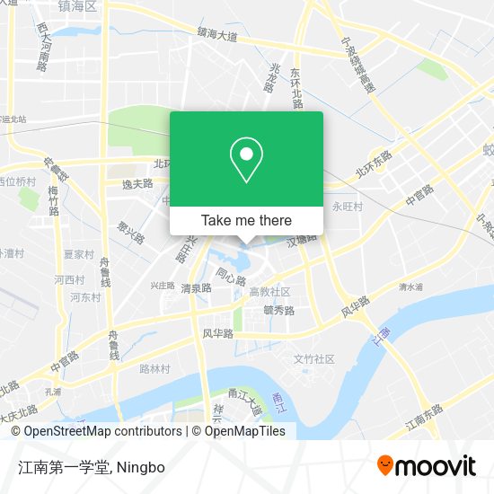 江南第一学堂 map