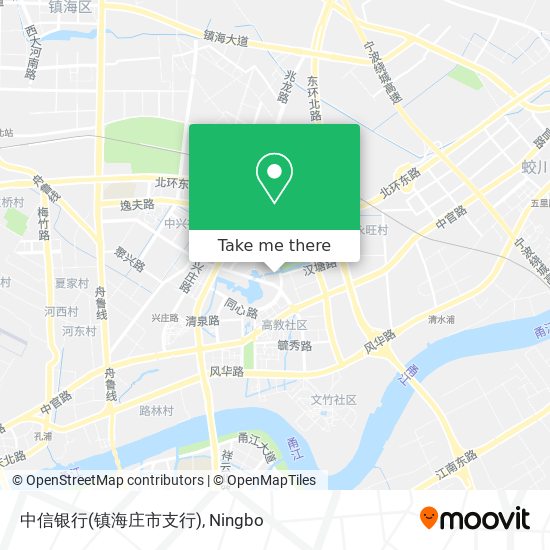 中信银行(镇海庄市支行) map