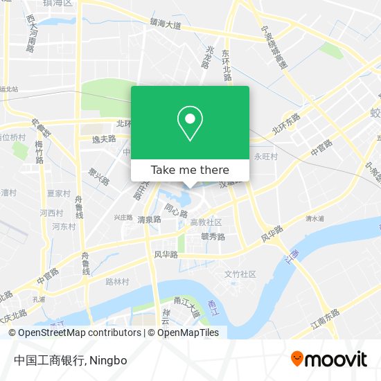中国工商银行 map