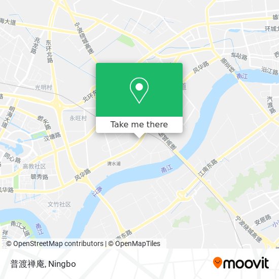 普渡禅庵 map