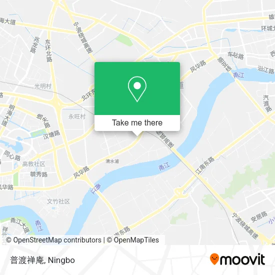 普渡禅庵 map
