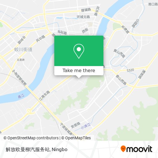 解放欧曼柳汽服务站 map