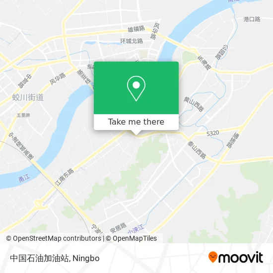 中国石油加油站 map