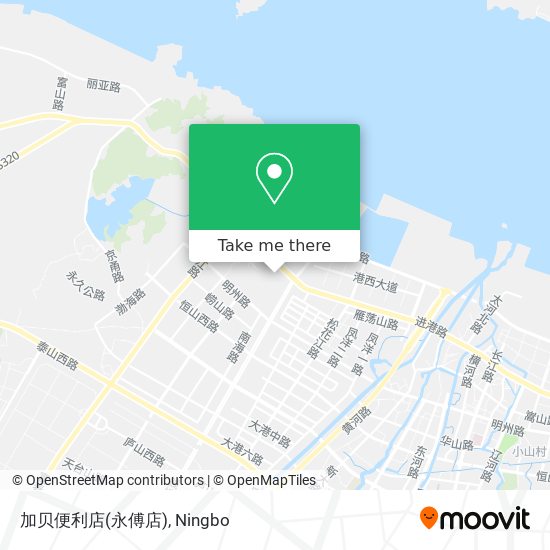 加贝便利店(永傅店) map