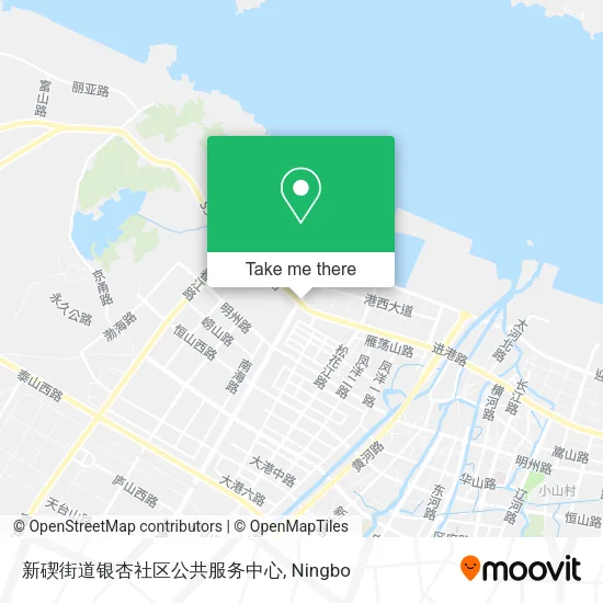 新碶街道银杏社区公共服务中心 map