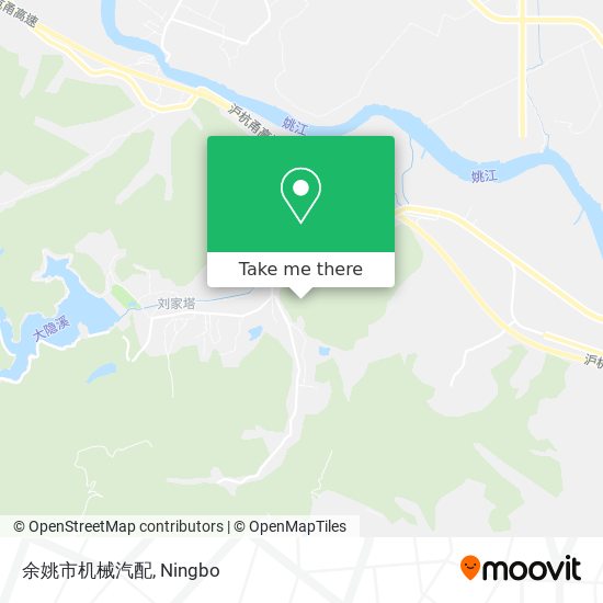 余姚市机械汽配 map