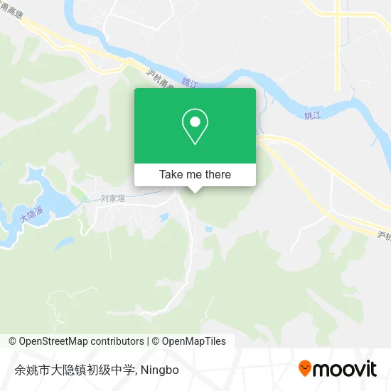 余姚市大隐镇初级中学 map