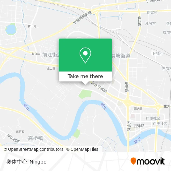 奥体中心 map