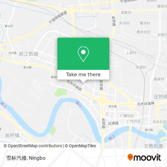 雪标汽修 map