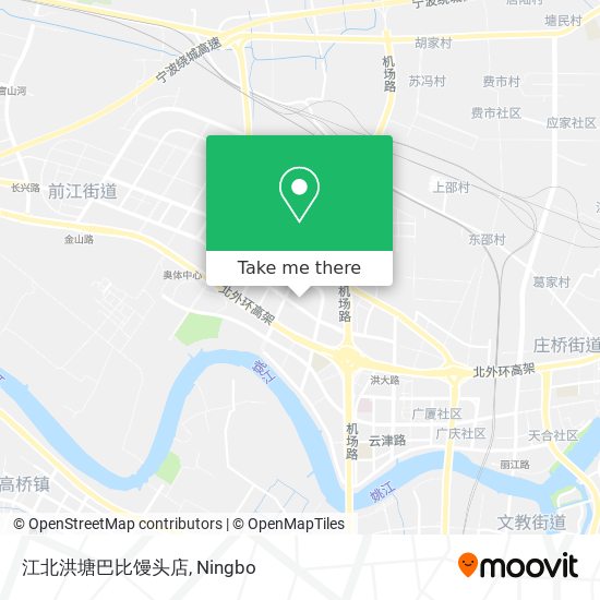 江北洪塘巴比馒头店 map