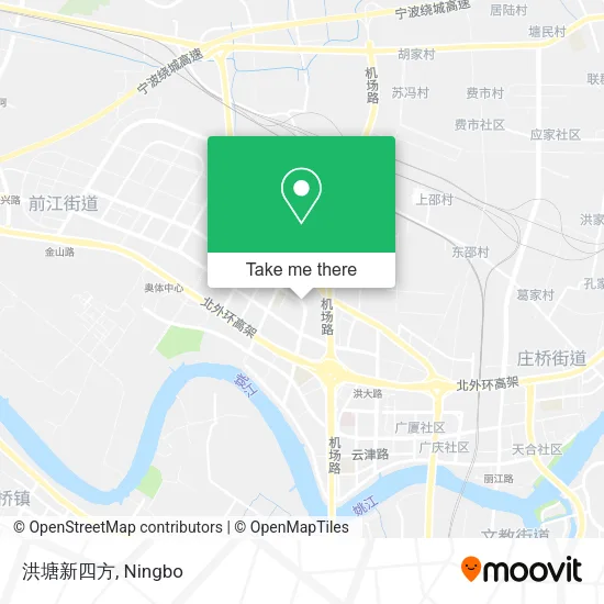 洪塘新四方 map