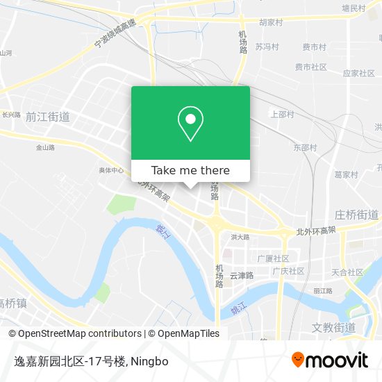 逸嘉新园北区-17号楼 map