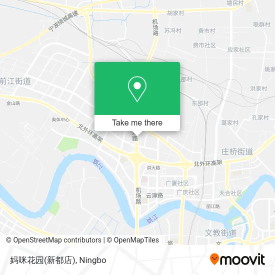 妈咪花园(新都店) map