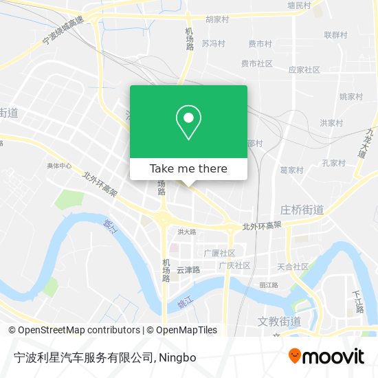 宁波利星汽车服务有限公司 map