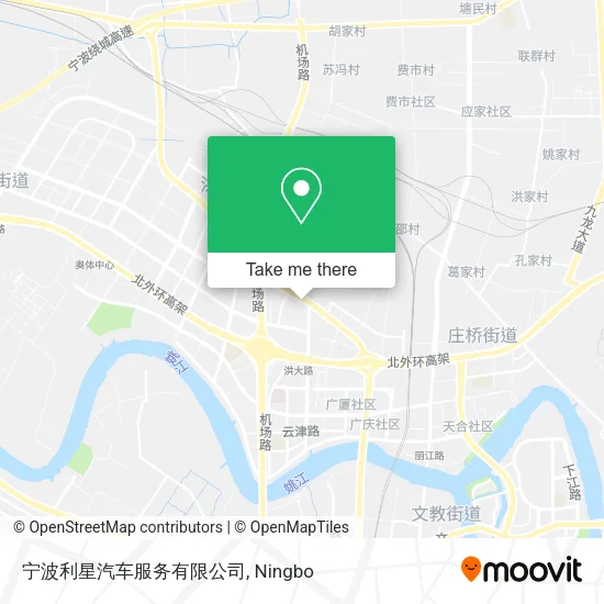 宁波利星汽车服务有限公司 map