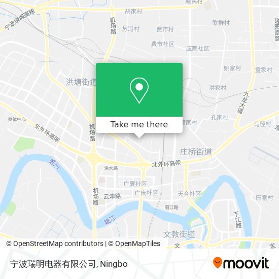 宁波瑞明电器有限公司 map