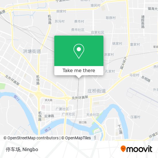 停车场 map