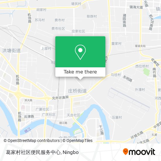 葛家村社区便民服务中心 map