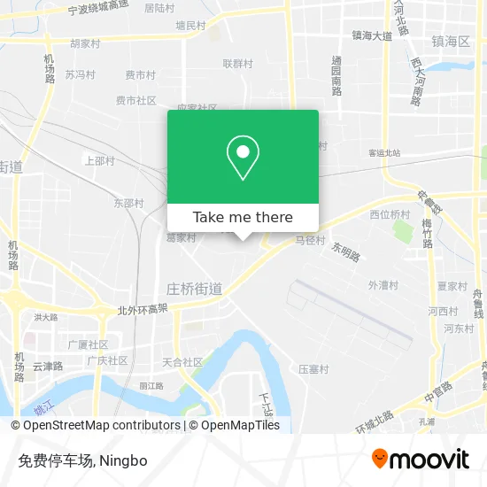 免费停车场 map