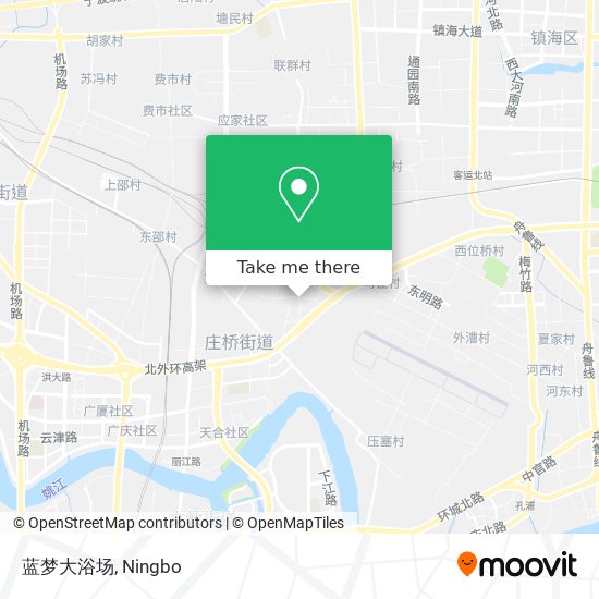 蓝梦大浴场 map