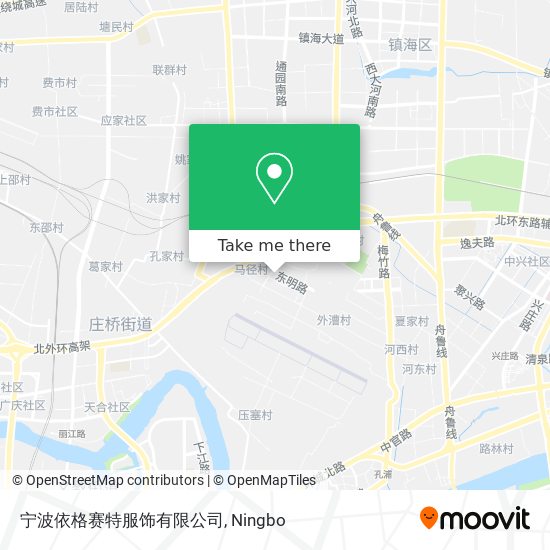 宁波依格赛特服饰有限公司 map