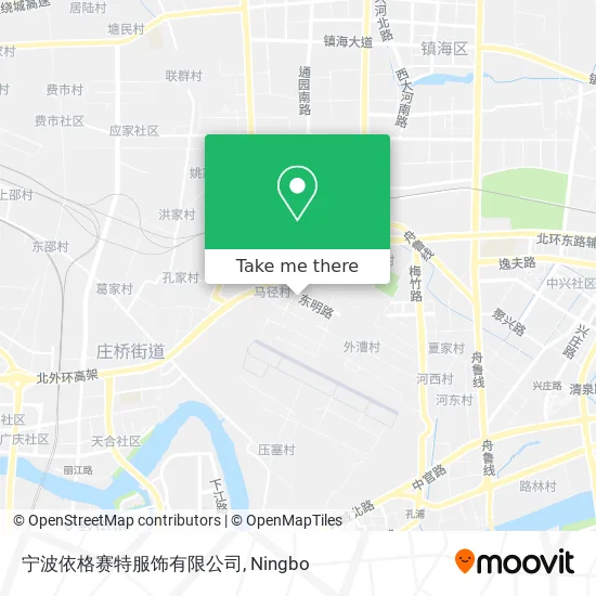 宁波依格赛特服饰有限公司 map