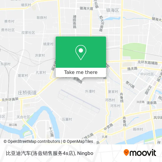 比亚迪汽车(洛兹销售服务4s店) map