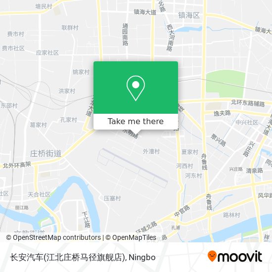 长安汽车(江北庄桥马径旗舰店) map
