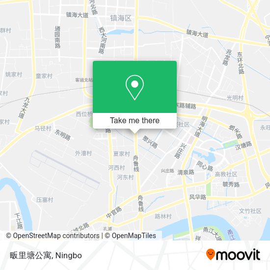 畈里塘公寓 map
