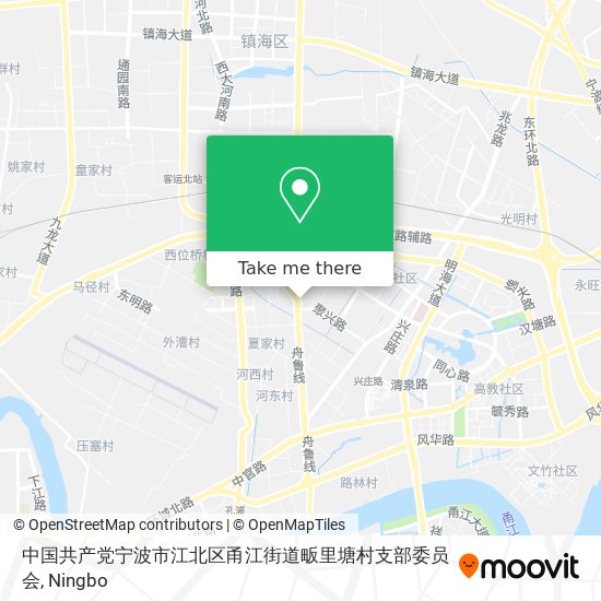 中国共产党宁波市江北区甬江街道畈里塘村支部委员会 map