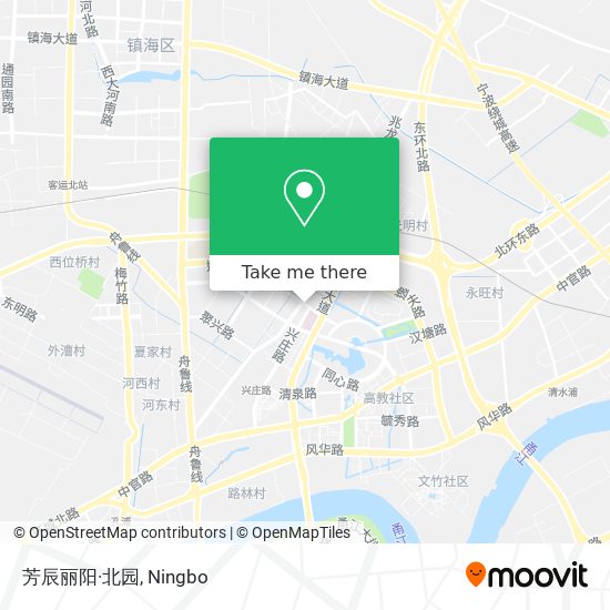 芳辰丽阳·北园 map