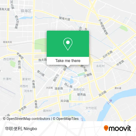 华联便利 map