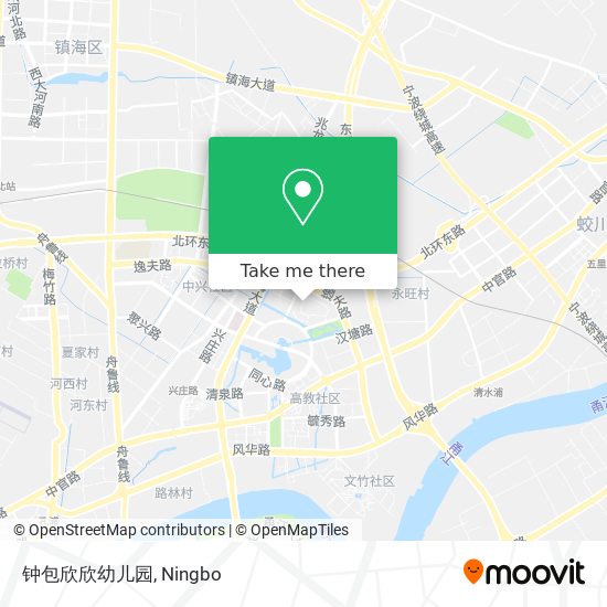 钟包欣欣幼儿园 map