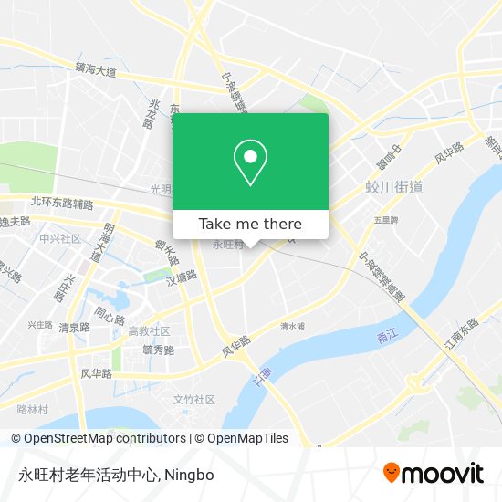 永旺村老年活动中心 map