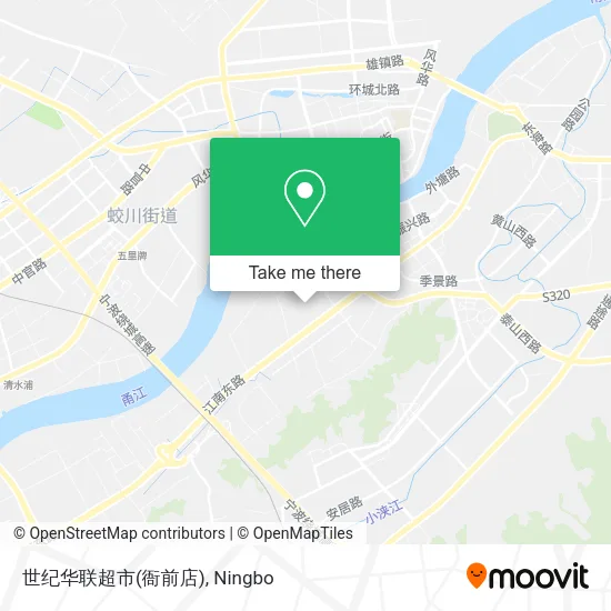世纪华联超市(衙前店) map