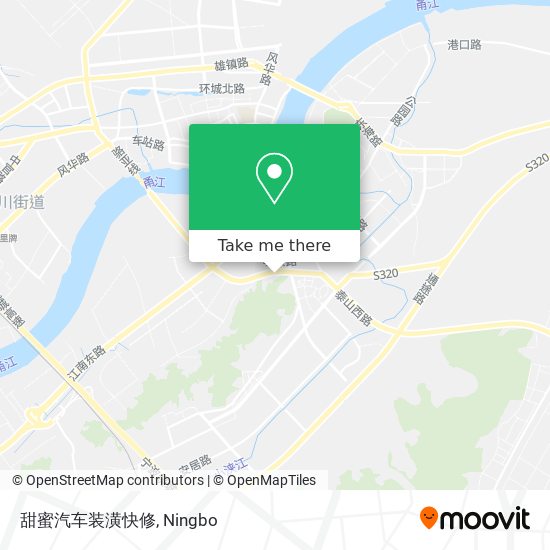 甜蜜汽车装潢快修 map