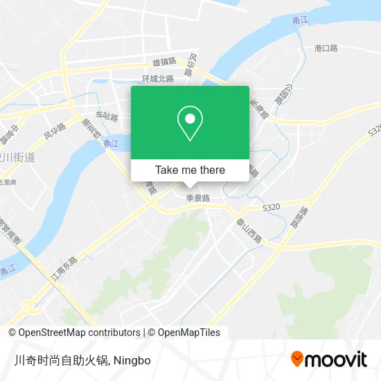 川奇时尚自助火锅 map