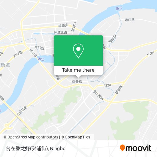 食在香龙虾(兴浦街) map