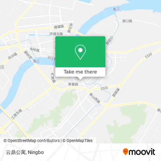 云鼎公寓 map