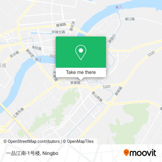 一品江南-1号楼 map