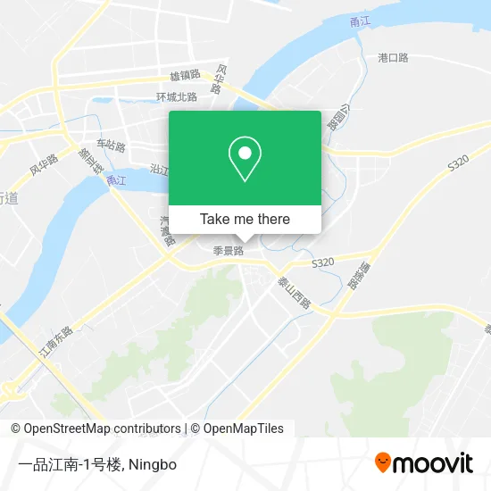 一品江南-1号楼 map