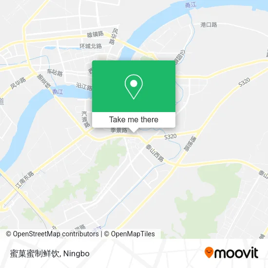 蜜菓蜜制鲜饮 map