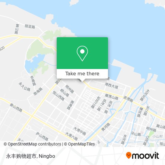 永丰购物超市 map