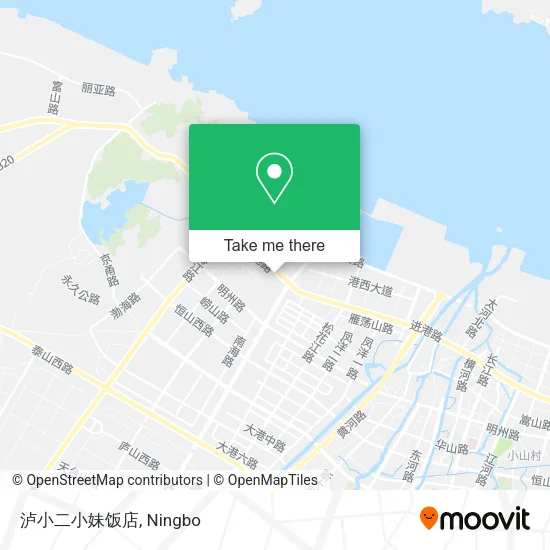 泸小二小妹饭店 map