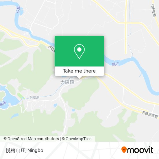 悦榕山庄 map