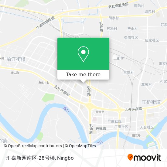 汇嘉新园南区-28号楼 map