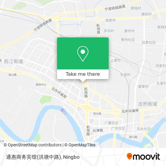 通惠商务宾馆(洪塘中路) map