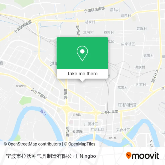 宁波市拉沃冲气具制造有限公司 map