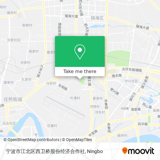 宁波市江北区西卫桥股份经济合作社 map