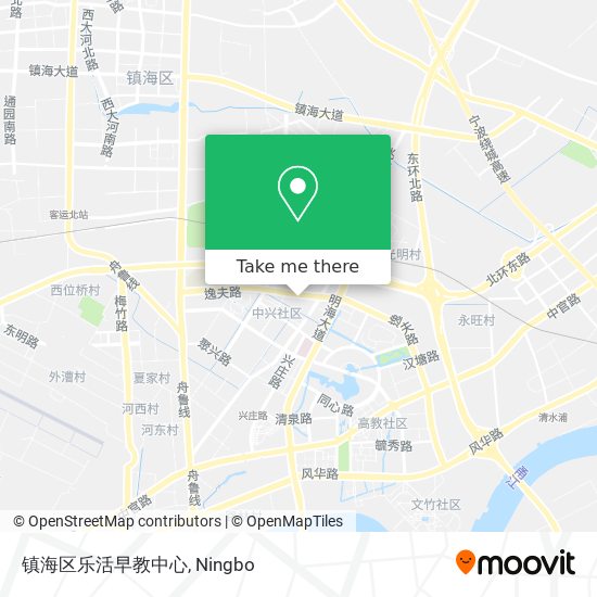 镇海区乐活早教中心 map